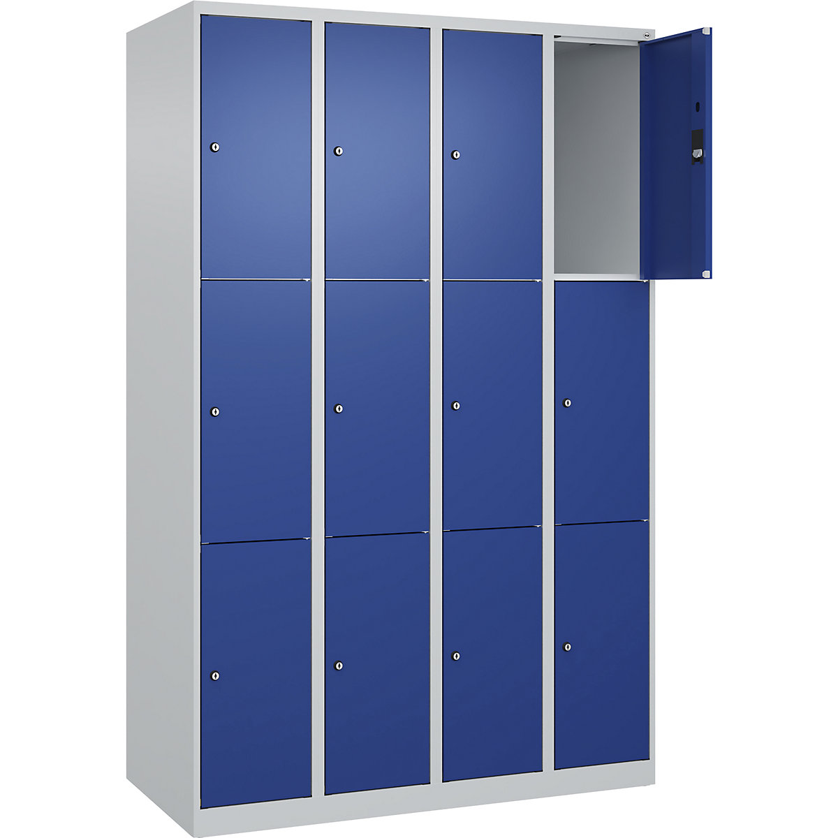 Dulap cu 3 compartimente cu încuietoare Classic PLUS – C+P (Imagine produs 2)-1
