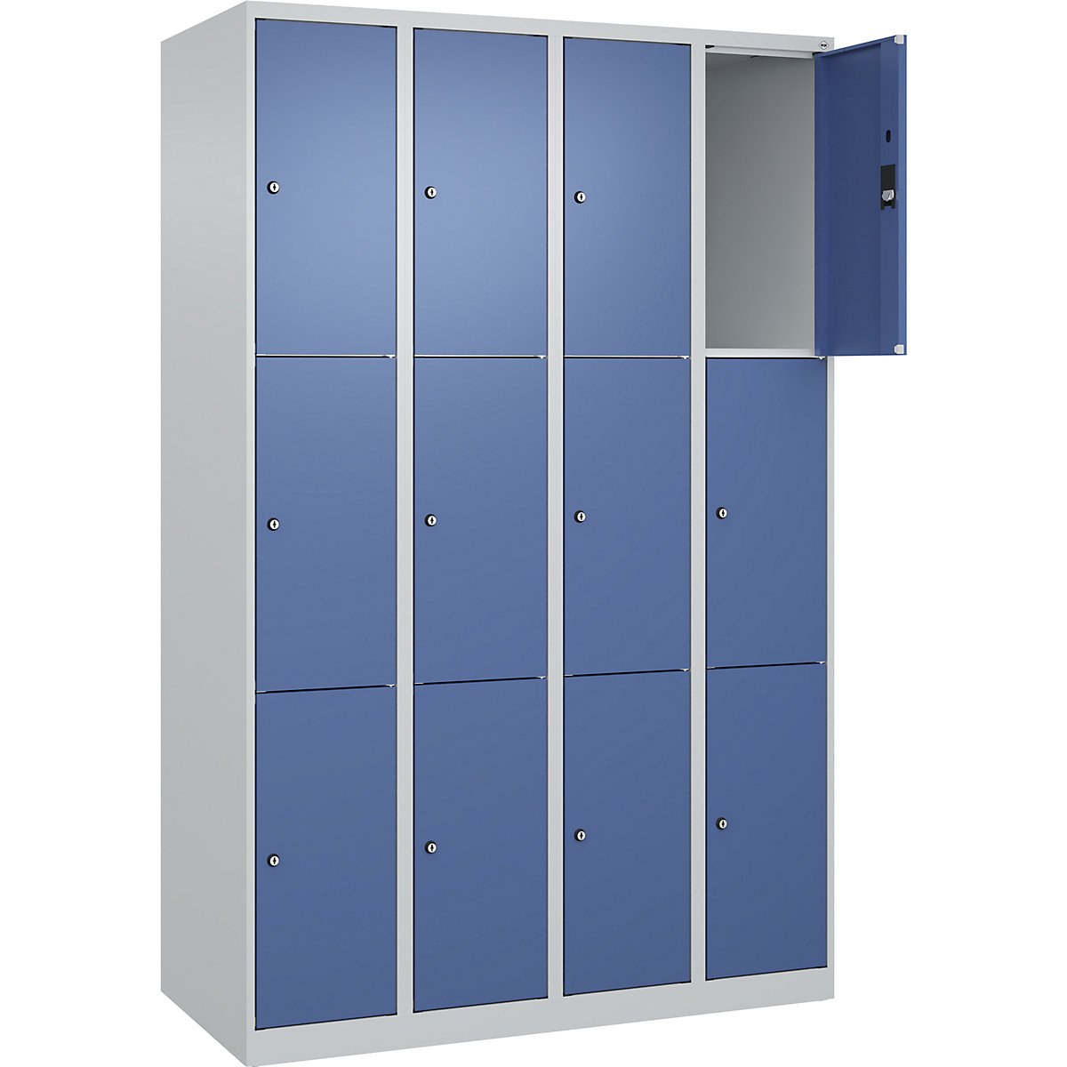 Dulap cu 3 compartimente cu încuietoare Classic PLUS – C+P (Imagine produs 2)-1