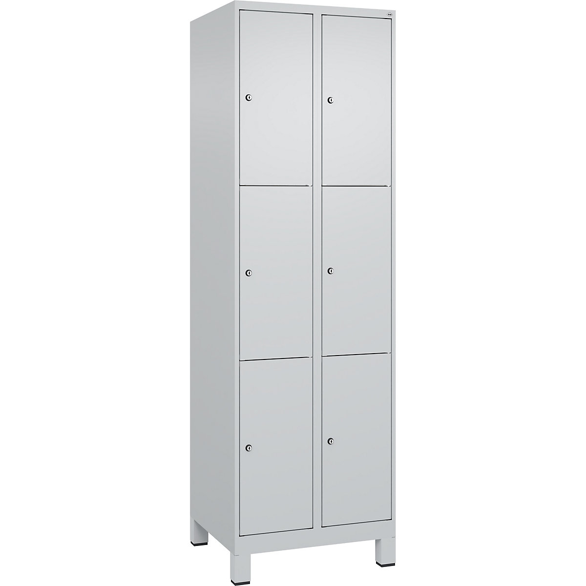 Dulap cu 3 compartimente cu încuietoare Classic PLUS – C+P (Imagine produs 2)-1