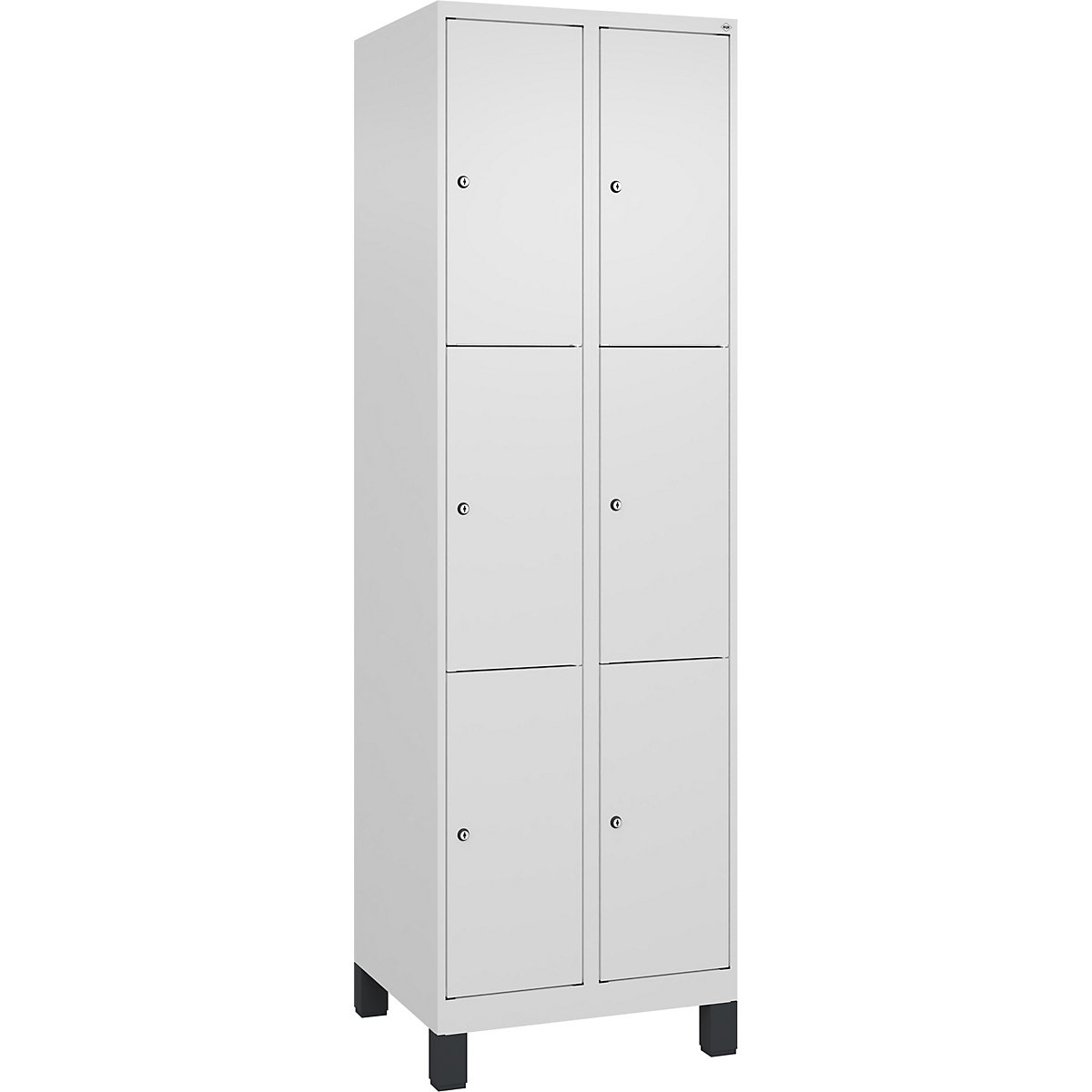 Dulap cu 3 compartimente cu încuietoare Classic PLUS – C+P (Imagine produs 3)-2