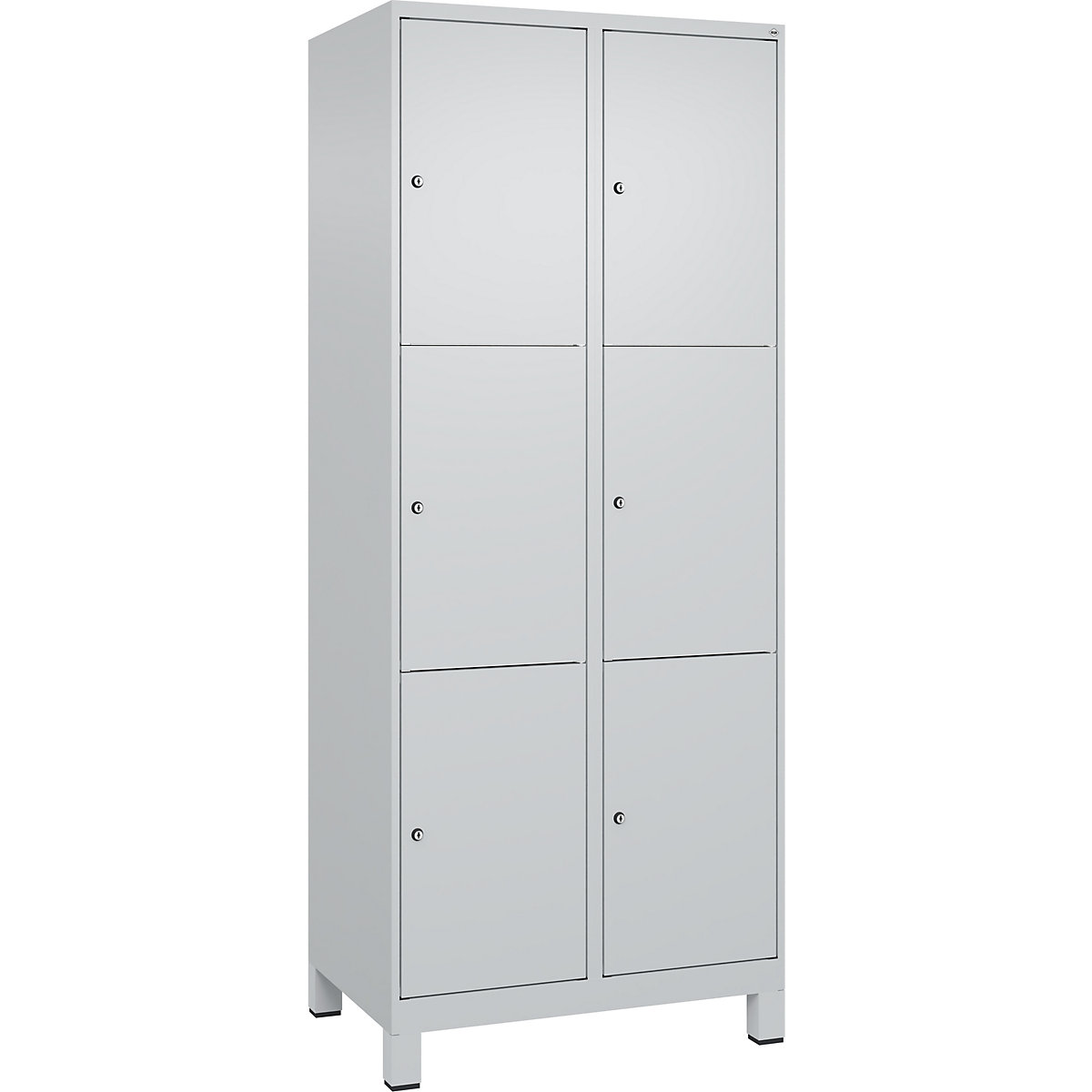 Dulap cu 3 compartimente cu încuietoare Classic PLUS – C+P (Imagine produs 2)-1