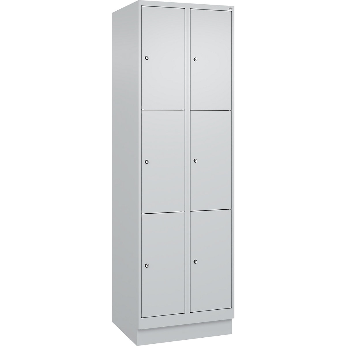 Dulap cu 3 compartimente cu încuietoare Classic PLUS – C+P (Imagine produs 2)-1