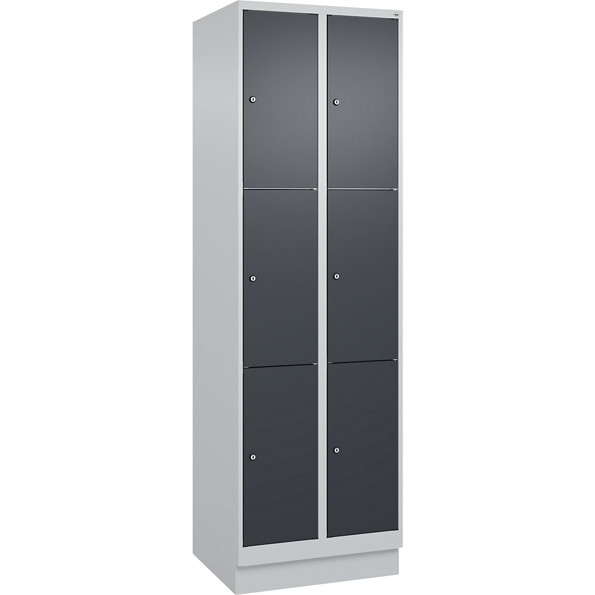 Dulap cu 3 compartimente cu încuietoare Classic PLUS – C+P (Imagine produs 2)-1