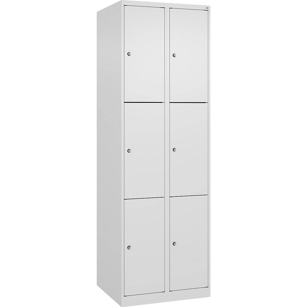 Dulap cu 3 compartimente cu încuietoare Evolo PLUS (Imagine produs 2)-1