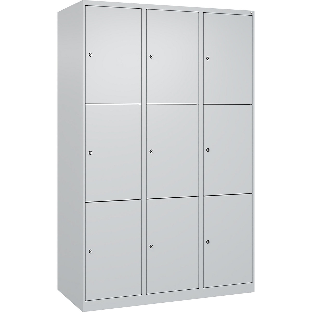 Dulap cu 3 compartimente cu încuietoare Evolo PLUS (Imagine produs 2)-1