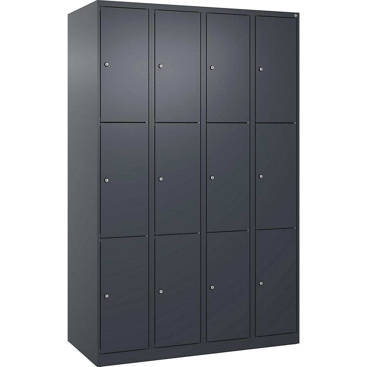 Dulap cu 3 compartimente cu încuietoare Evolo PLUS (Imagine produs 2)-1