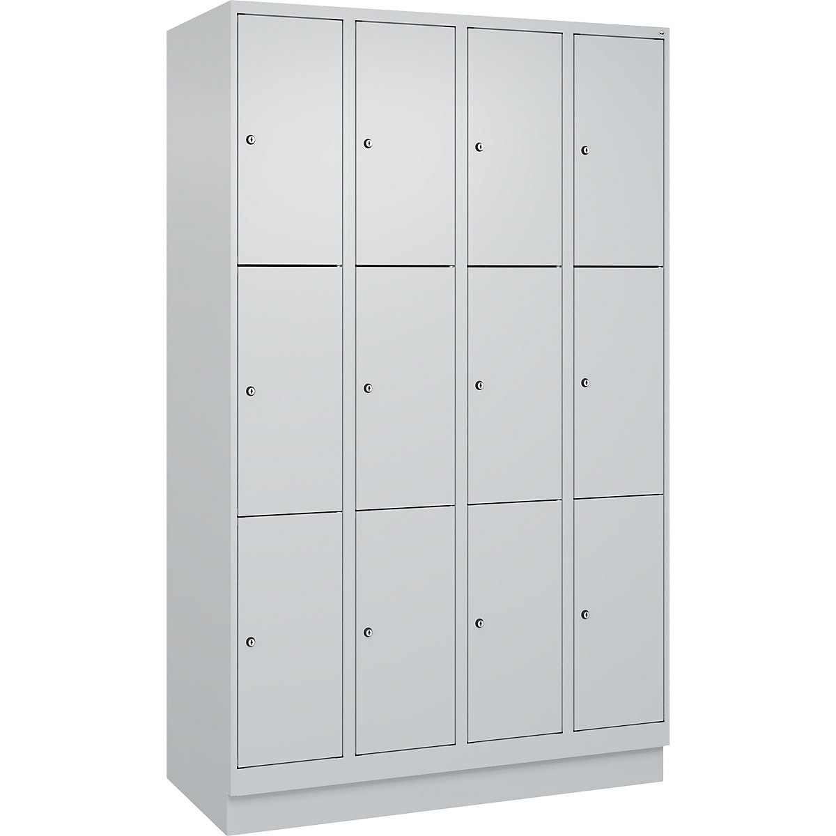 Dulap cu 3 compartimente cu încuietoare Evolo PLUS (Imagine produs 2)-1