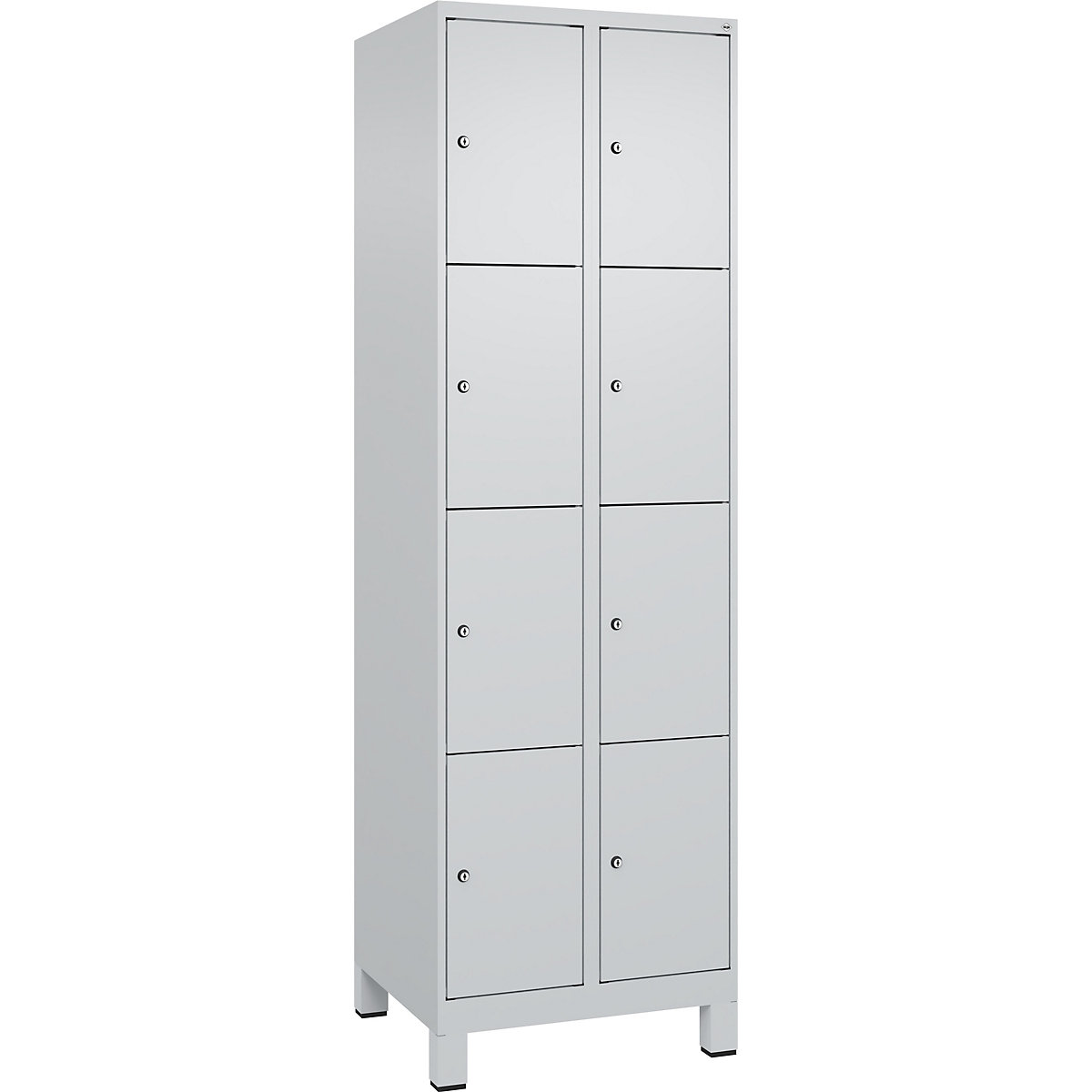 Dulap cu 4 compartimente cu încuietoare Evolo PLUS (Imagine produs 2)-1