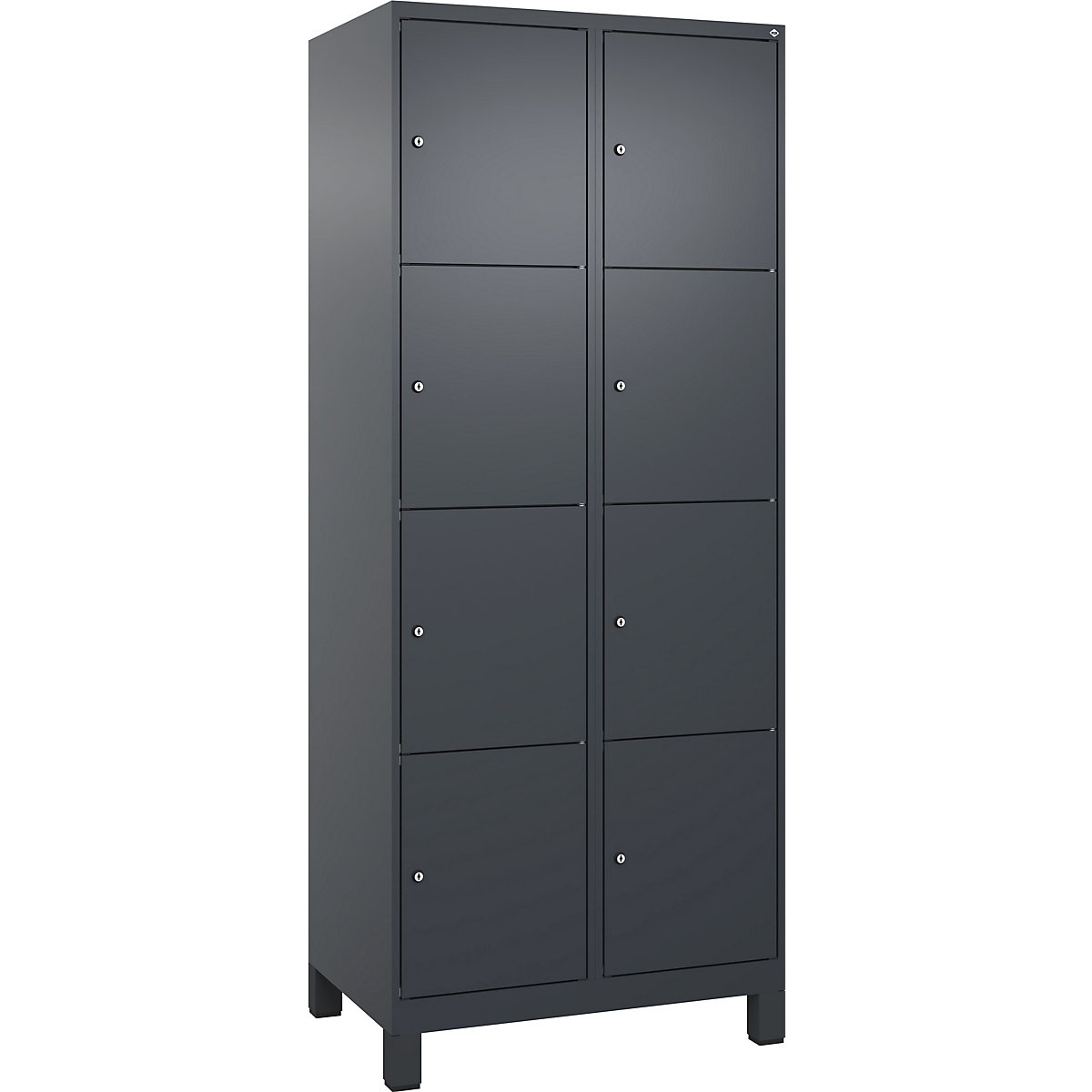 Dulap cu 4 compartimente cu încuietoare Evolo PLUS (Imagine produs 2)-1