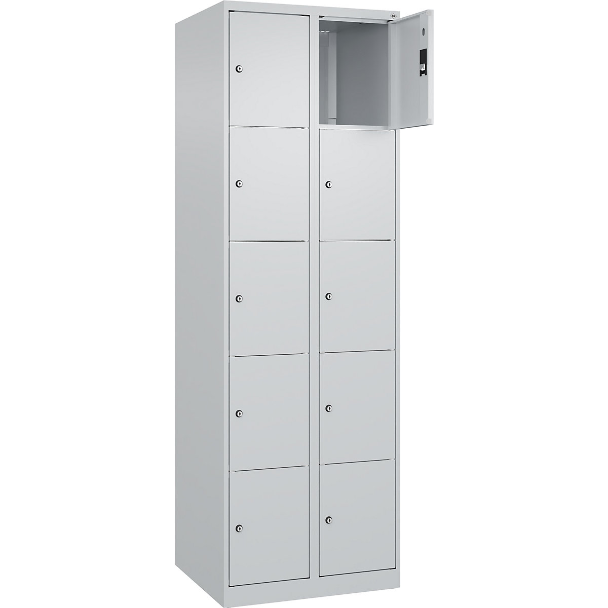 Dulap cu 5 compartimente cu încuietoare Classic PLUS – C+P (Imagine produs 2)-1
