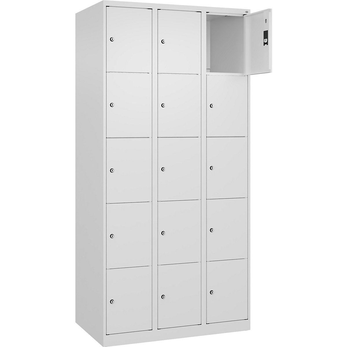 Dulap cu 5 compartimente cu încuietoare Classic PLUS – C+P (Imagine produs 3)-2