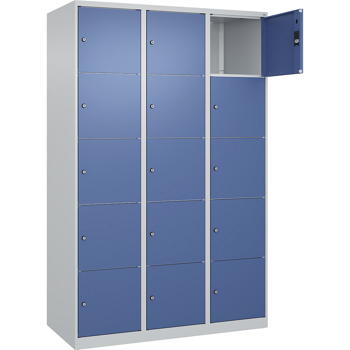 Dulap cu 5 compartimente cu încuietoare Classic PLUS – C+P (Imagine produs 3)-2