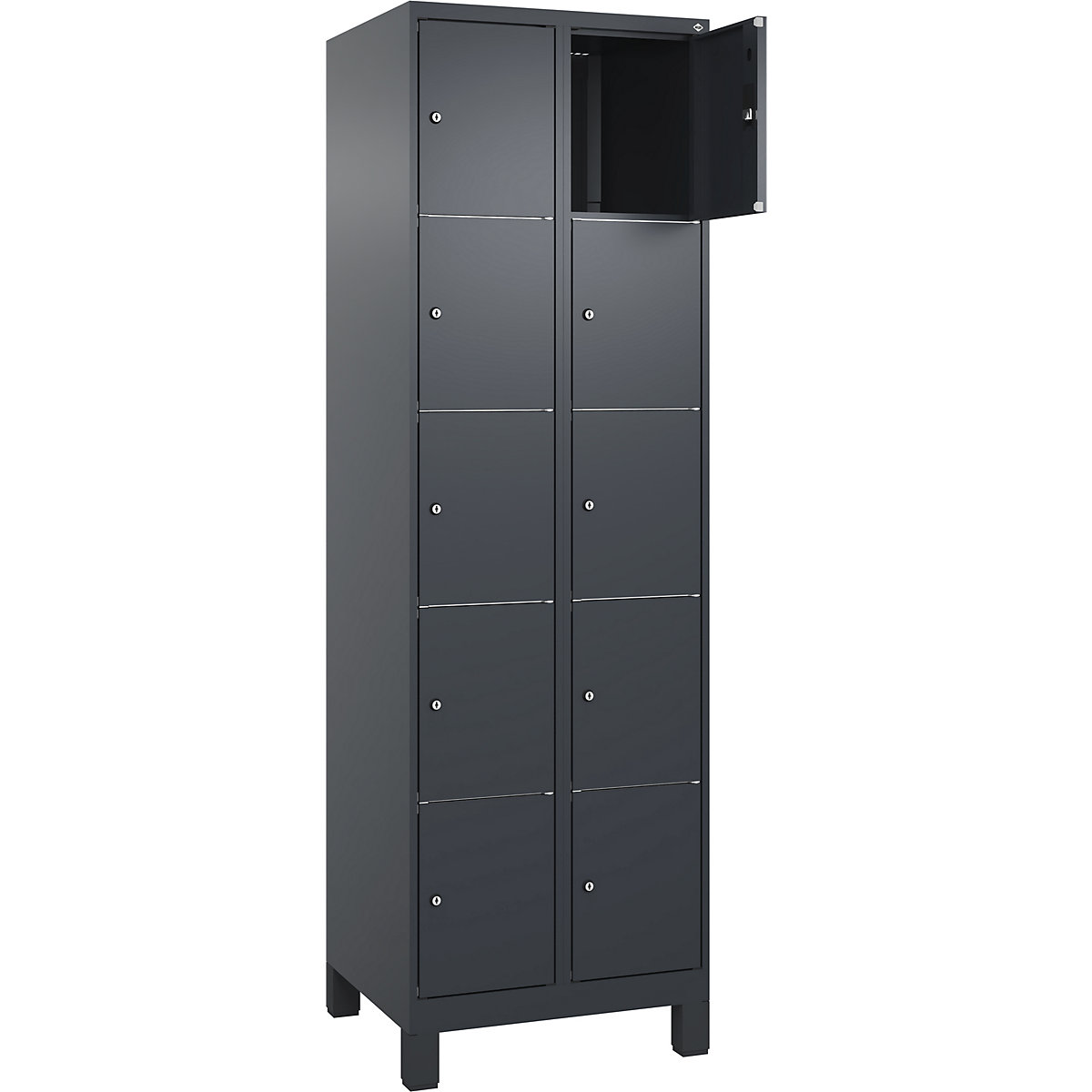 Dulap cu 5 compartimente cu încuietoare Classic PLUS – C+P (Imagine produs 2)-1