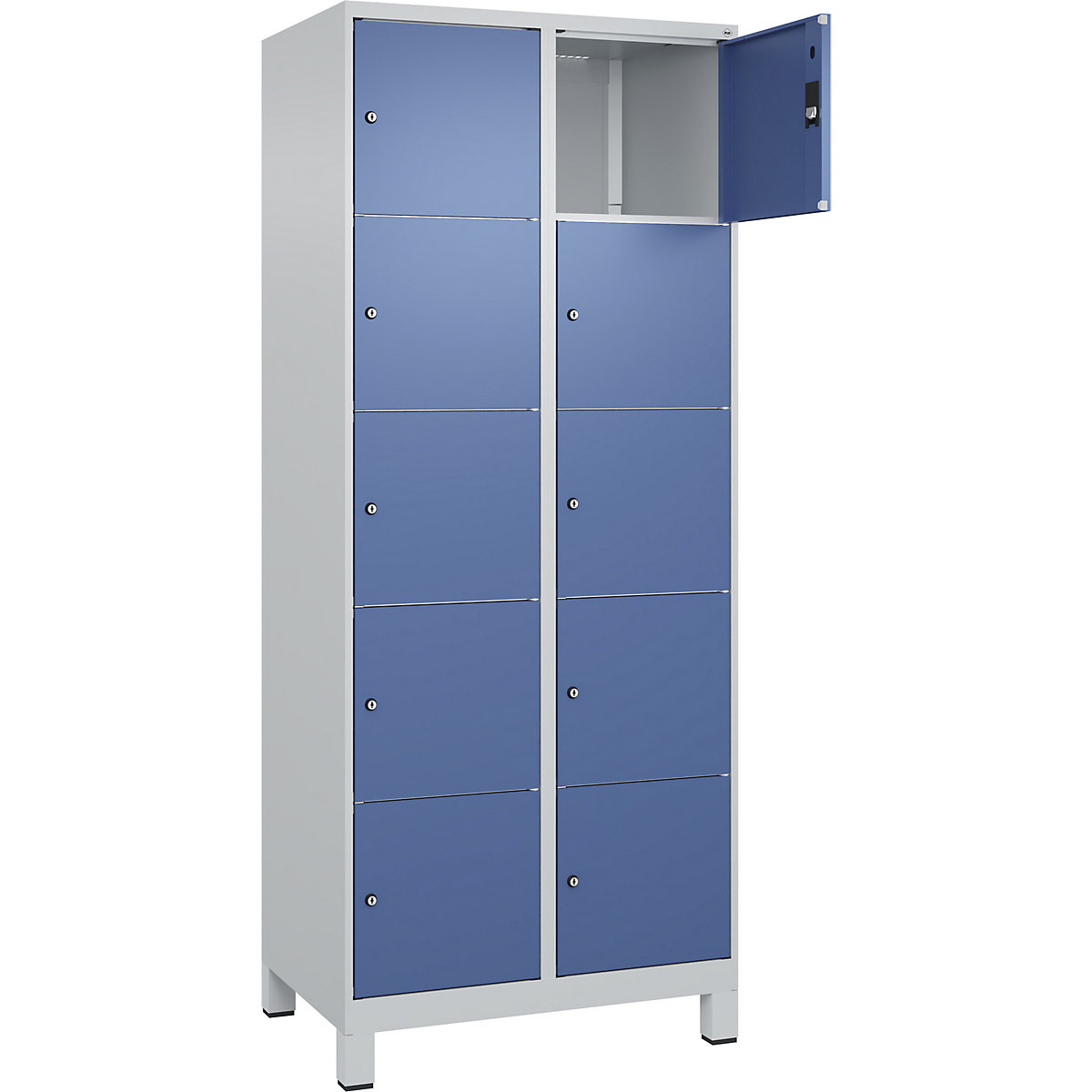 Dulap cu 5 compartimente cu încuietoare Classic PLUS – C+P (Imagine produs 3)-2