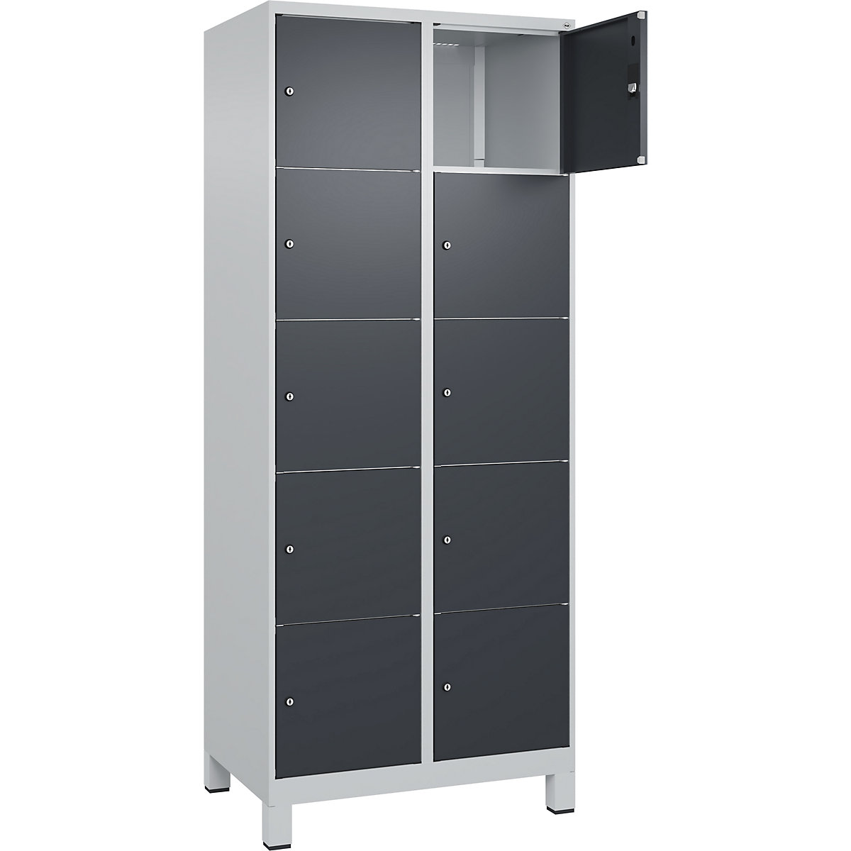 Dulap cu 5 compartimente cu încuietoare Classic PLUS – C+P (Imagine produs 3)-2