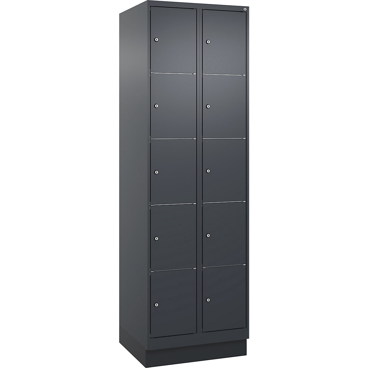 Dulap cu 5 compartimente cu încuietoare Classic PLUS – C+P (Imagine produs 2)-1