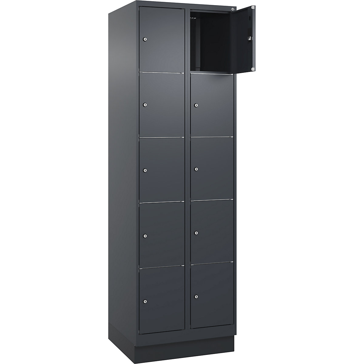 Dulap cu 5 compartimente cu încuietoare Classic PLUS – C+P (Imagine produs 3)-2
