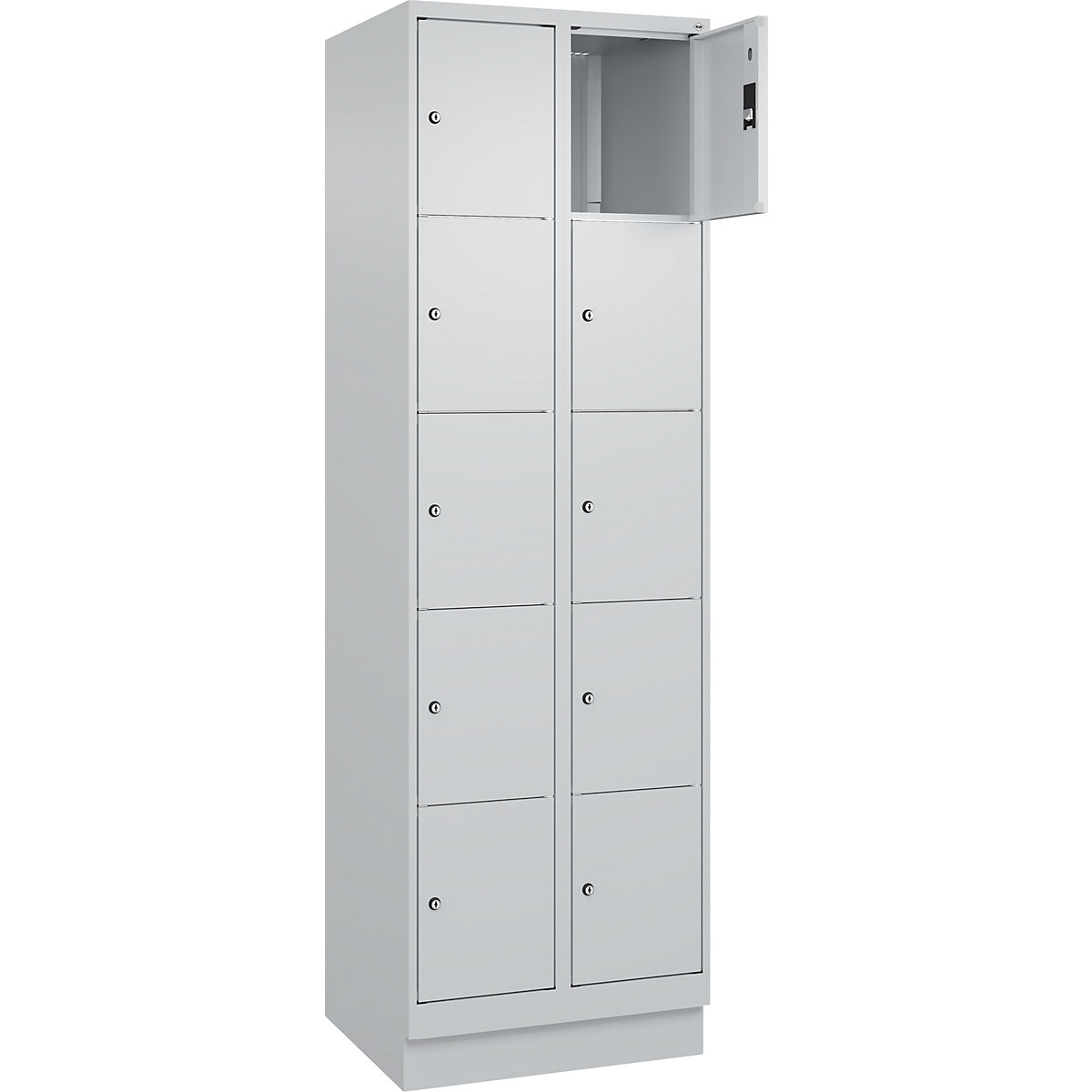 Dulap cu 5 compartimente cu încuietoare Classic PLUS – C+P (Imagine produs 2)-1