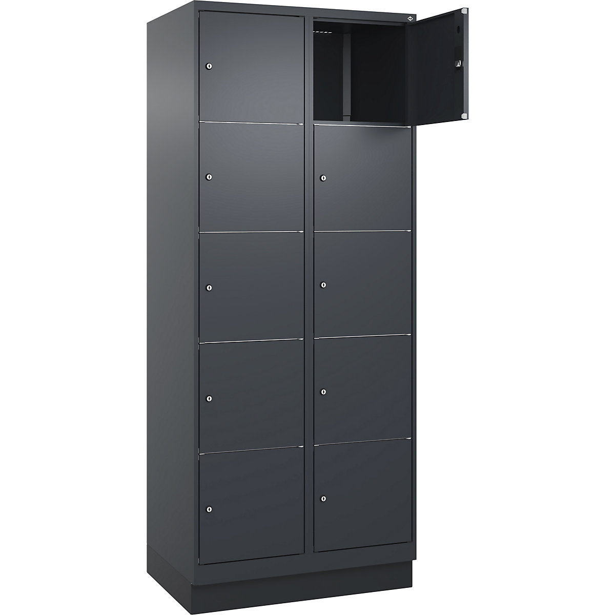 Dulap cu 5 compartimente cu încuietoare Classic PLUS – C+P (Imagine produs 3)-2