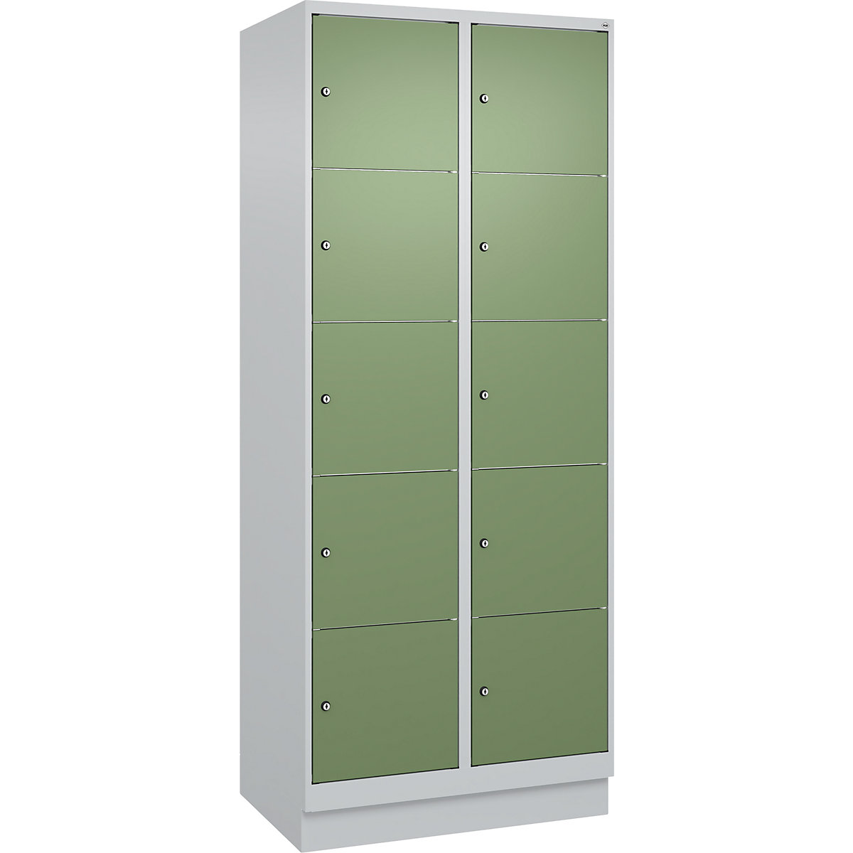 Dulap cu 5 compartimente cu încuietoare Classic PLUS – C+P (Imagine produs 3)-2