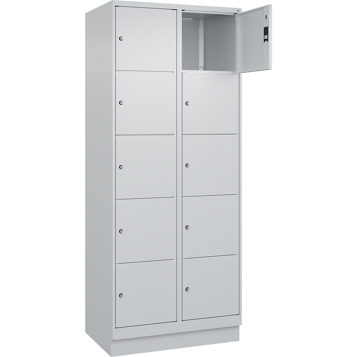 Dulap cu 5 compartimente cu încuietoare Classic PLUS – C+P (Imagine produs 4)-3
