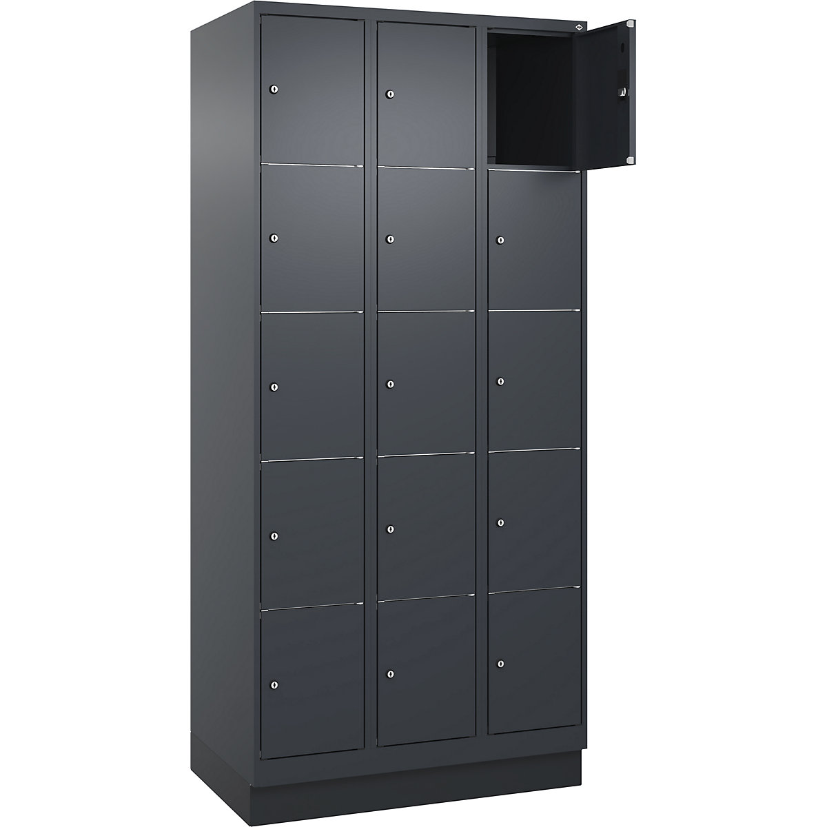 Dulap cu 5 compartimente cu încuietoare Classic PLUS – C+P (Imagine produs 3)-2