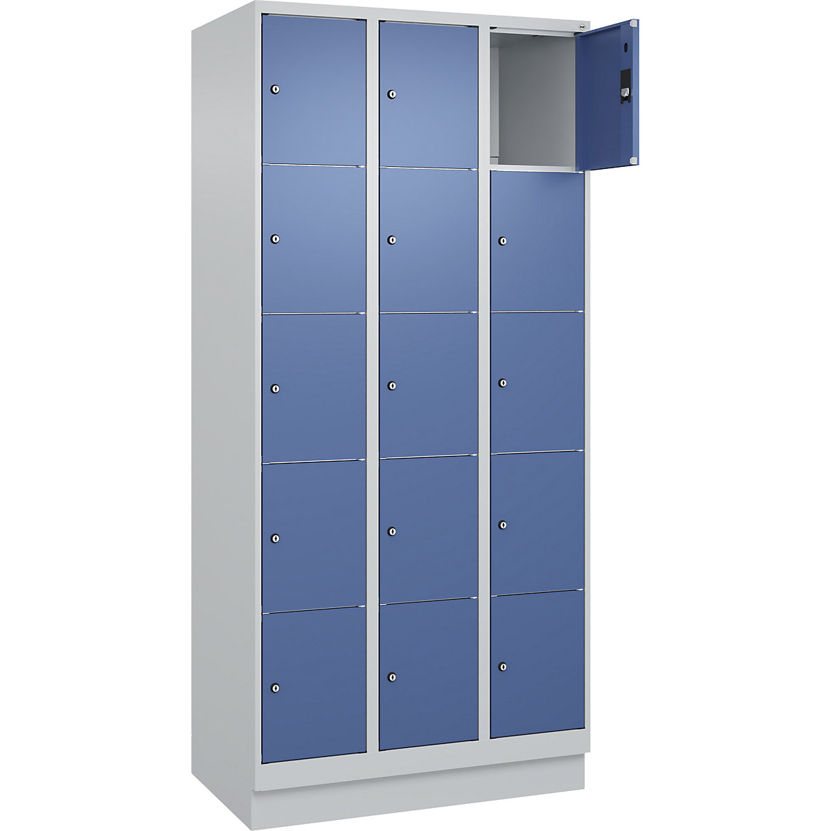 Dulap cu 5 compartimente cu încuietoare Classic PLUS – C+P (Imagine produs 3)-2