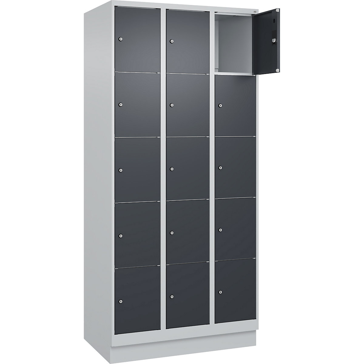 Dulap cu 5 compartimente cu încuietoare Classic PLUS – C+P (Imagine produs 3)-2