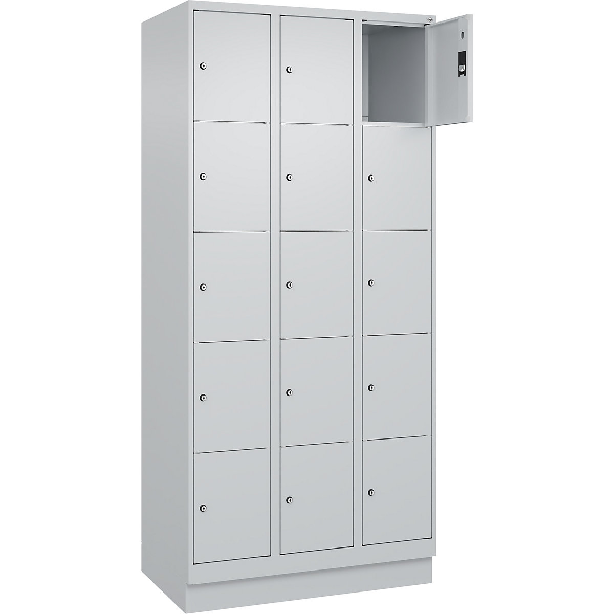 Dulap cu 5 compartimente cu încuietoare Classic PLUS – C+P (Imagine produs 3)-2