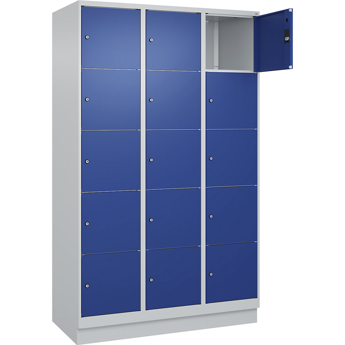 Dulap cu 5 compartimente cu încuietoare Classic PLUS – C+P (Imagine produs 3)-2