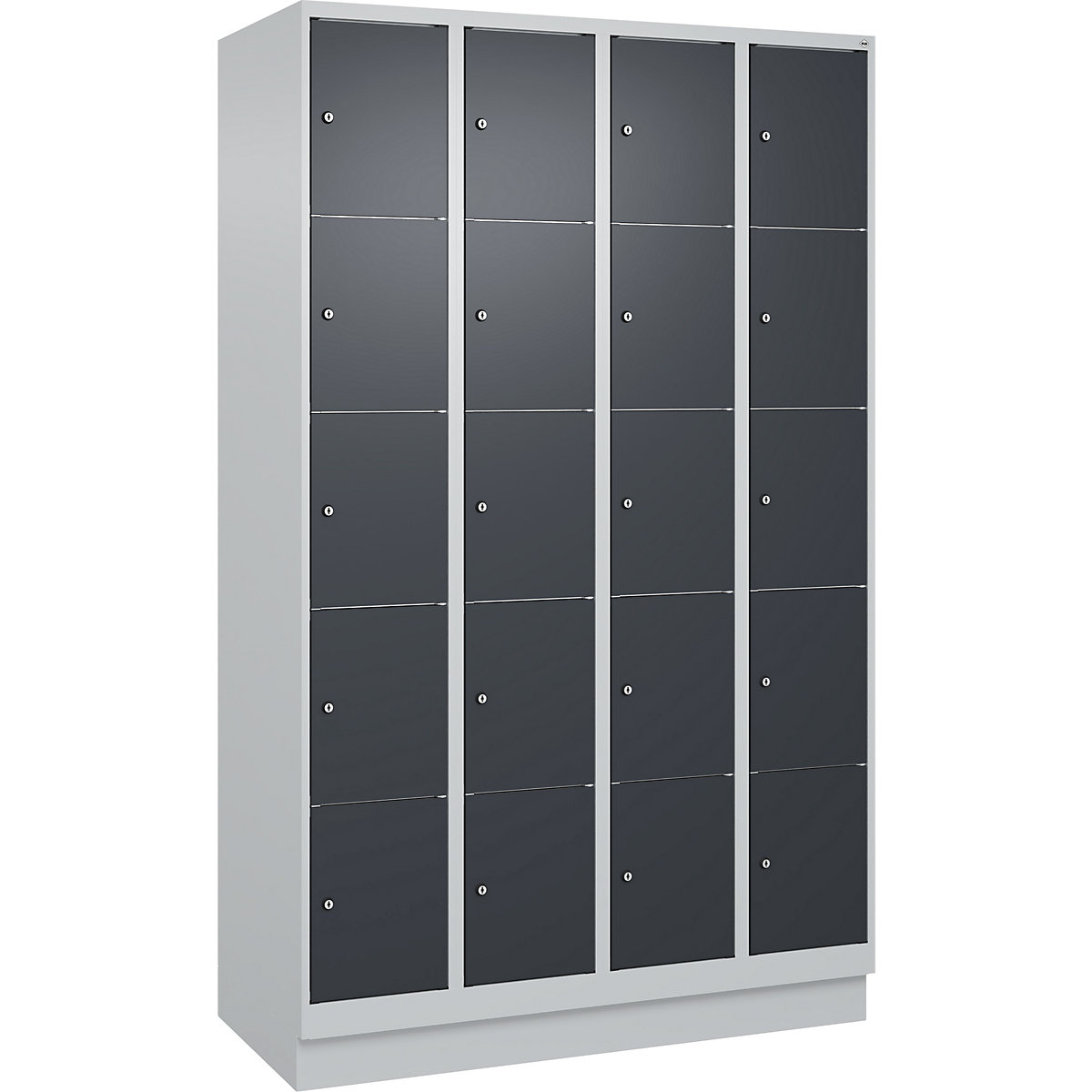Dulap cu 5 compartimente cu încuietoare Classic PLUS – C+P (Imagine produs 3)-2