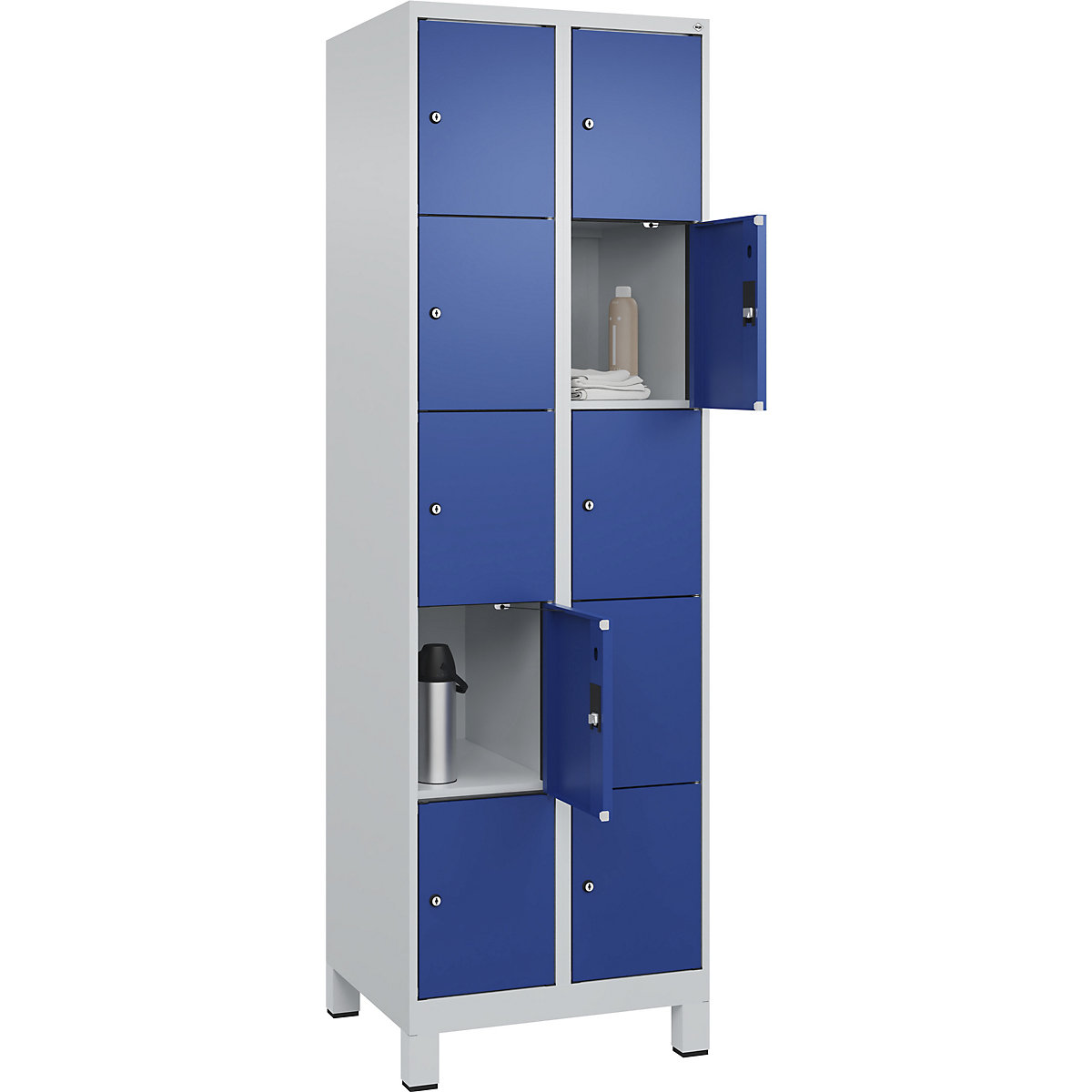 Dulap cu 5 compartimente cu încuietoare Evolo PLUS (Imagine produs 3)-2