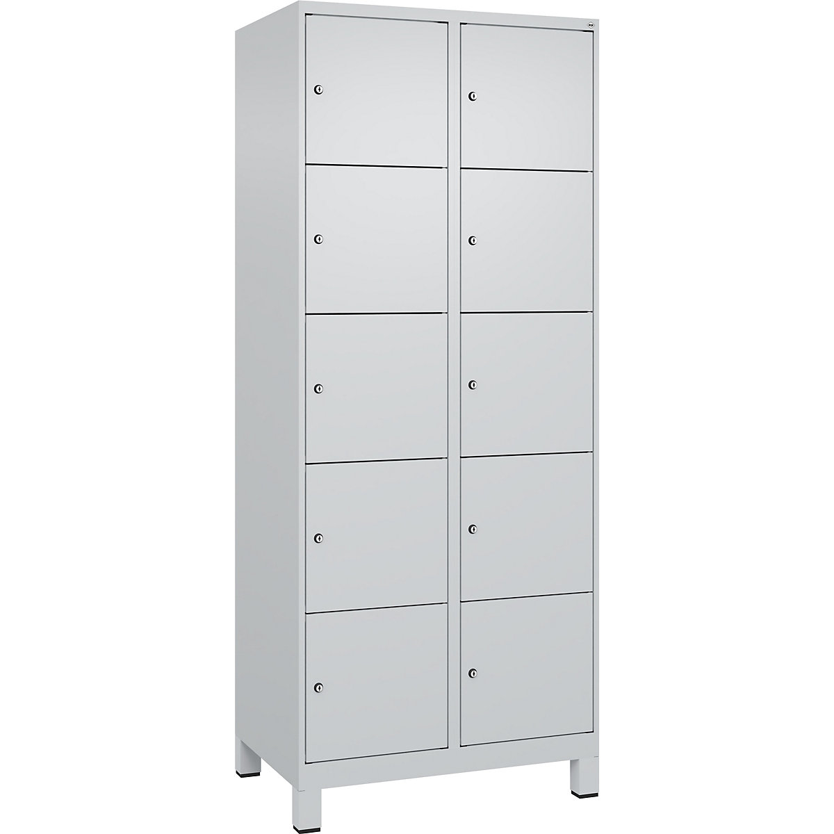 Dulap cu 5 compartimente cu încuietoare Evolo PLUS (Imagine produs 2)-1