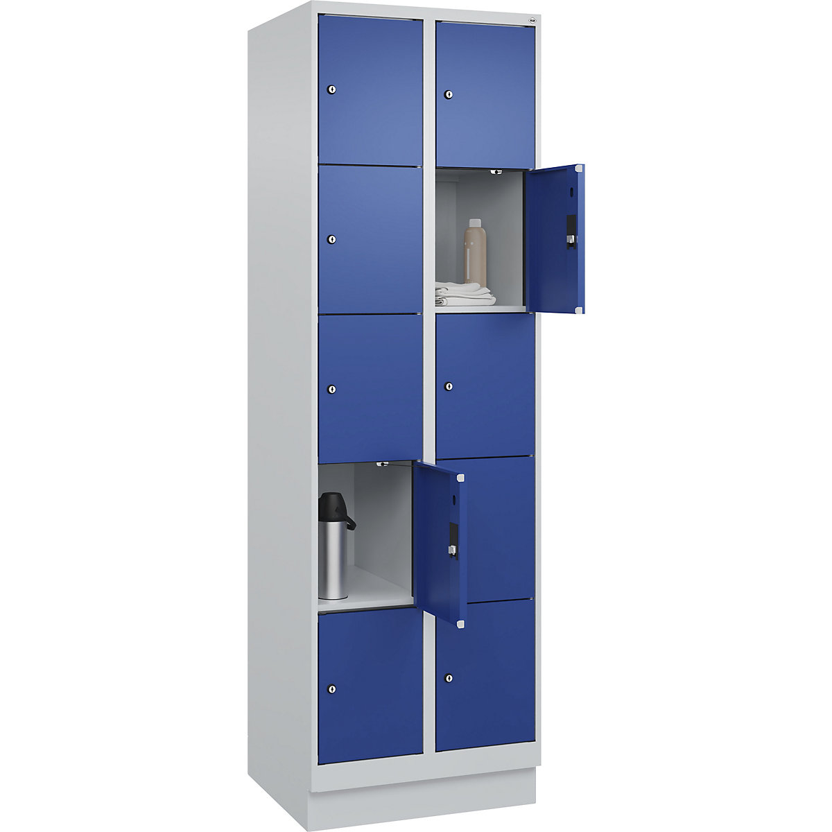 Dulap cu 5 compartimente cu încuietoare Evolo PLUS (Imagine produs 3)-2