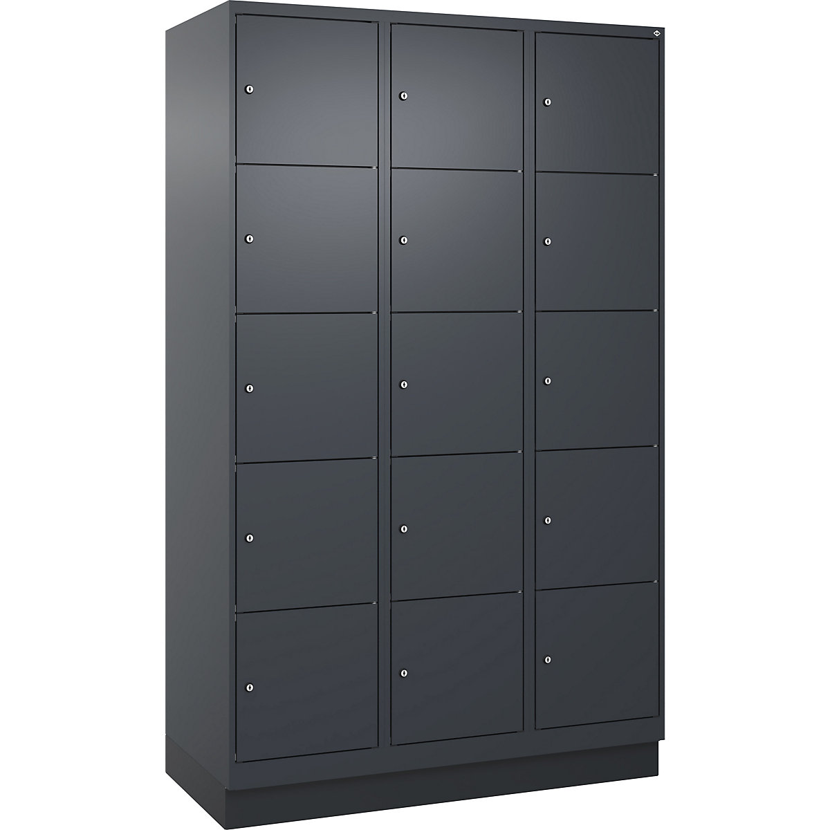 Dulap cu 5 compartimente cu încuietoare Evolo PLUS (Imagine produs 2)-1