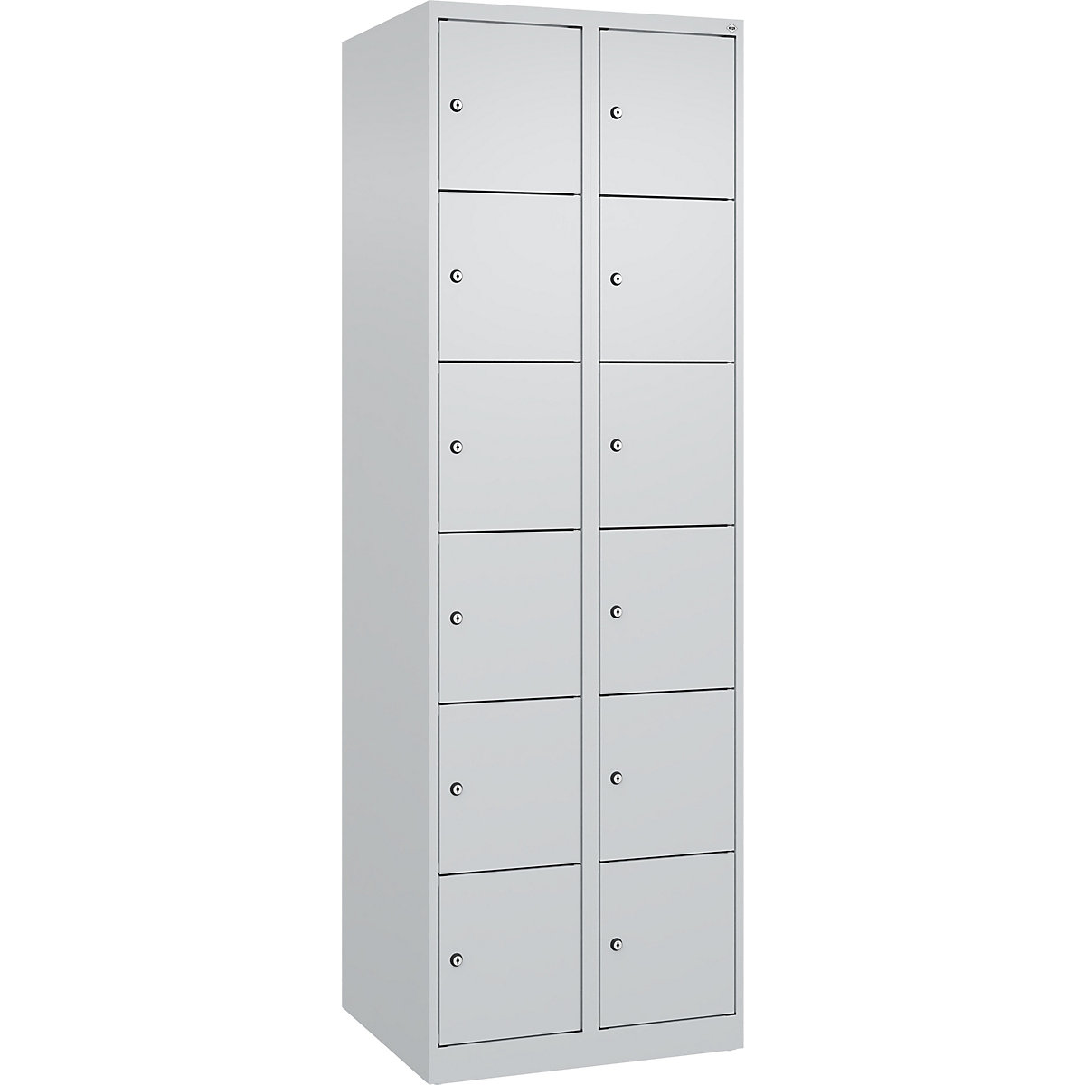 Dulap cu 6 compartimente cu încuietoare Evolo PLUS (Imagine produs 2)-1