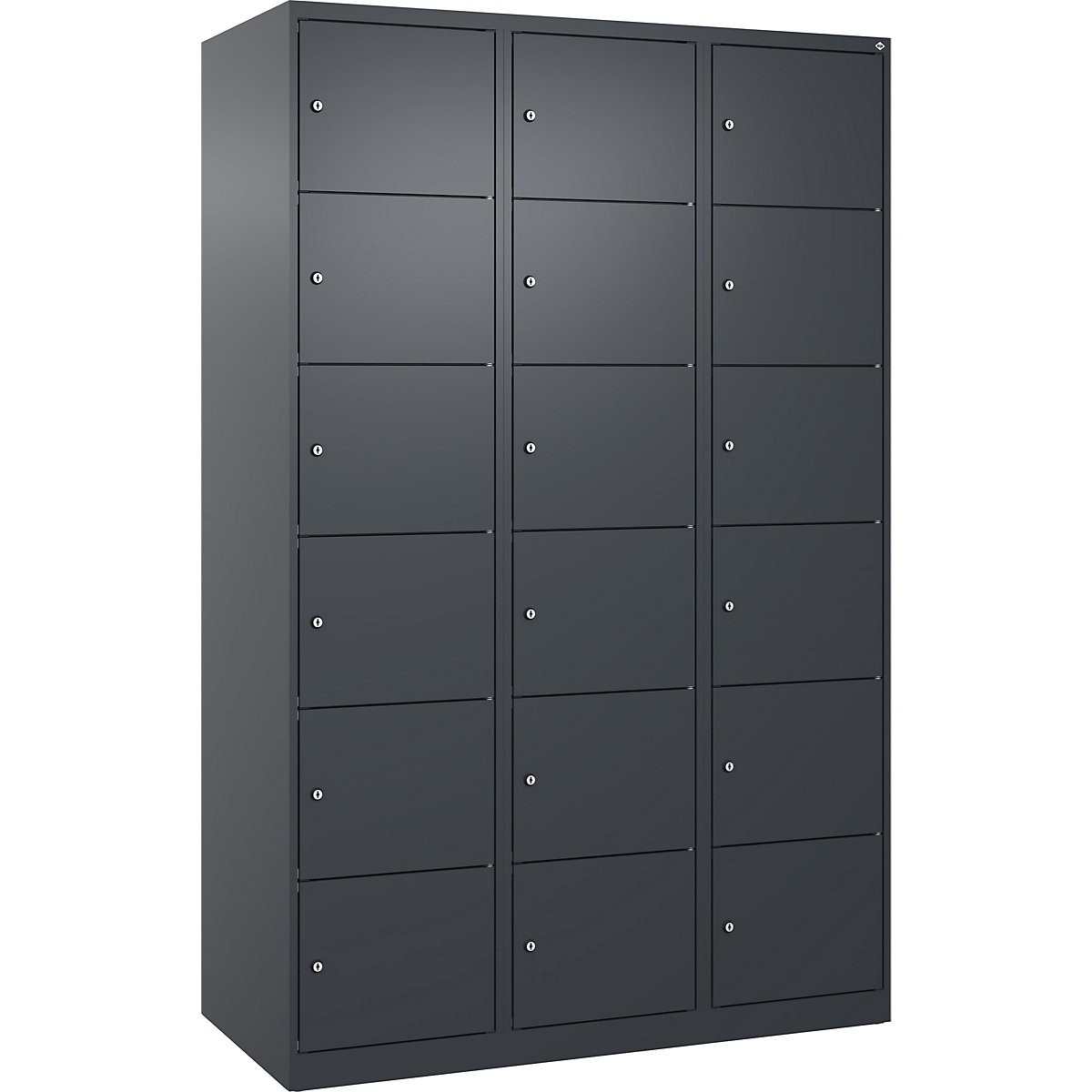 Dulap cu 6 compartimente cu încuietoare Evolo PLUS (Imagine produs 2)-1