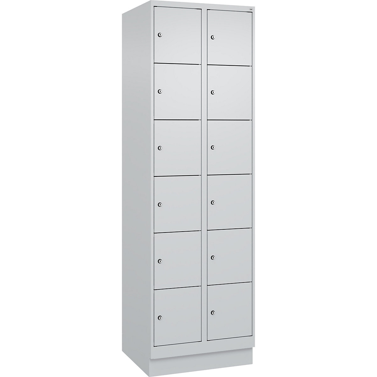 Dulap cu 6 compartimente cu încuietoare Evolo PLUS (Imagine produs 2)-1