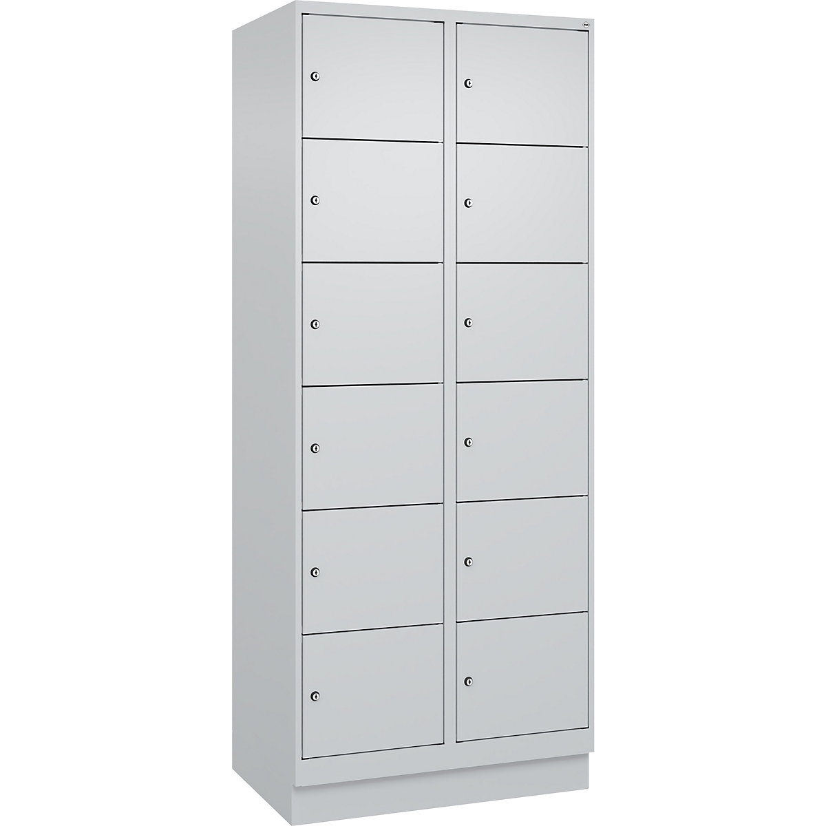 Dulap cu 6 compartimente cu încuietoare Evolo PLUS (Imagine produs 2)-1