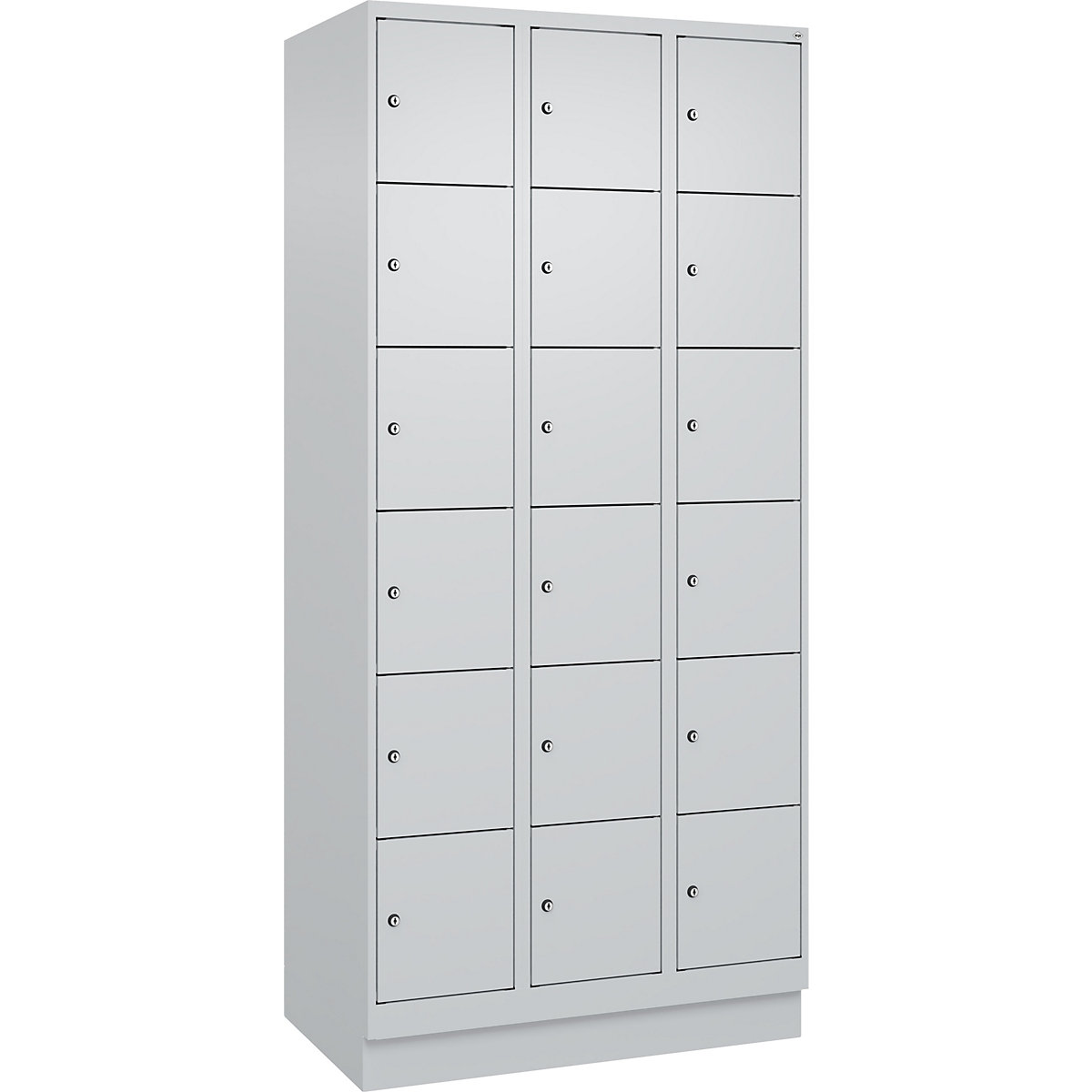 Dulap cu 6 compartimente cu încuietoare Evolo PLUS (Imagine produs 2)-1