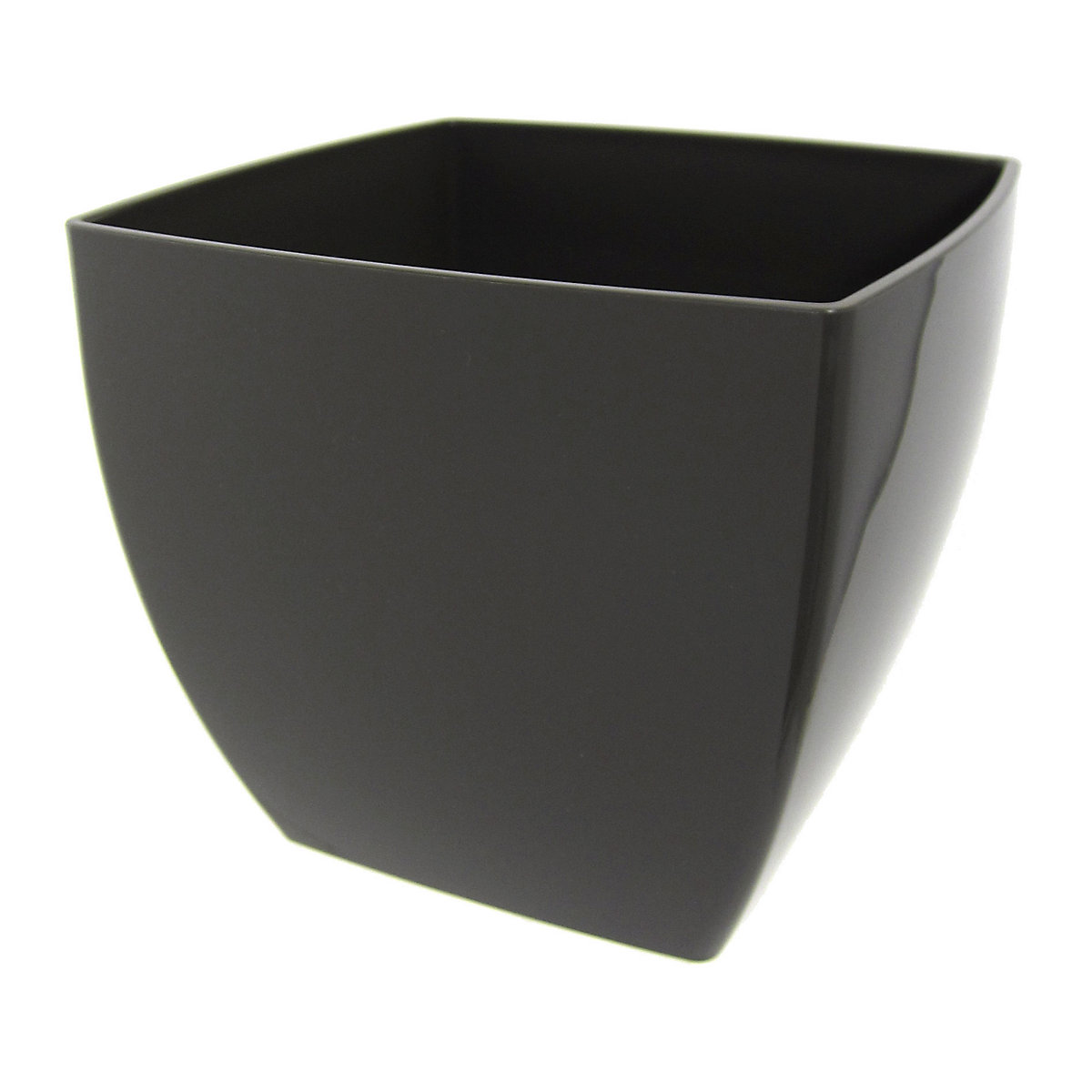Vază SIENA, conică, 17,5 l, înălțime 270 mm, amb. 2 buc., gri