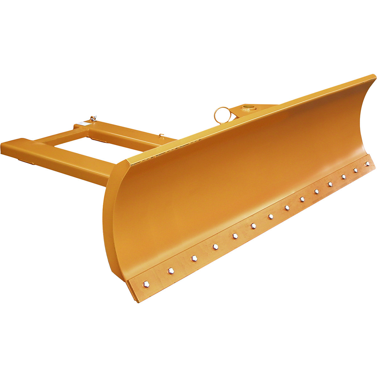 Plug de deszăpezire pentru stivuitor cu furci – eurokraft pro, cu bandă răzuitoare din oțel, lățime lamă 2100 mm-0