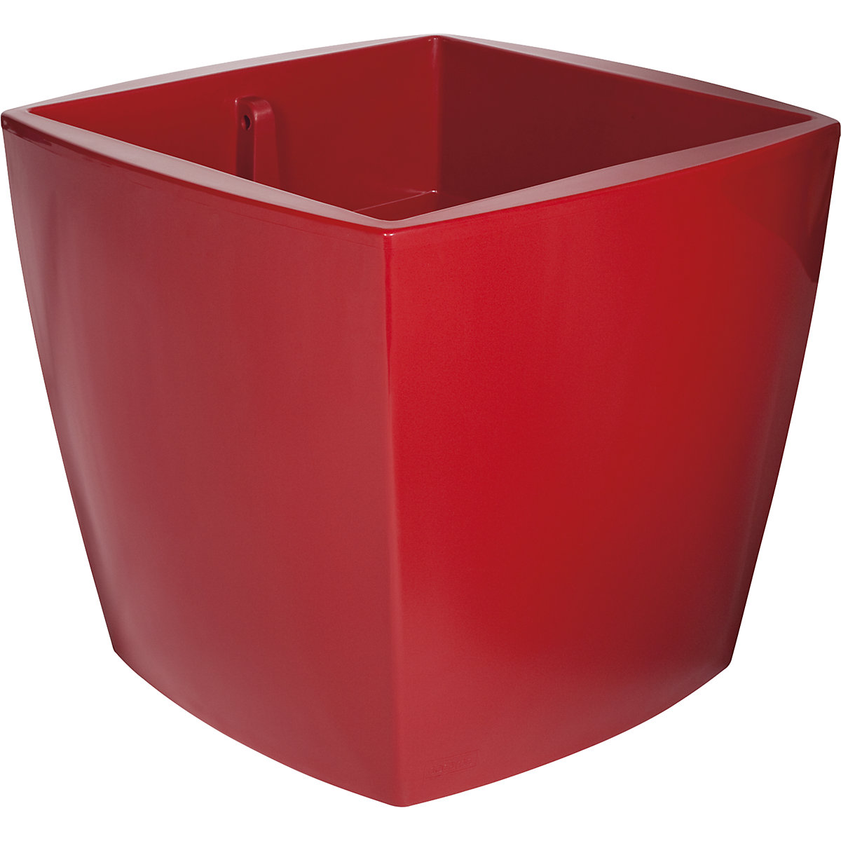 Jardinieră – DEGARDO, TREVIA 900Q, î. x lăț. x ad. 900 x 1000 x 1000 mm, roșu rubin-0