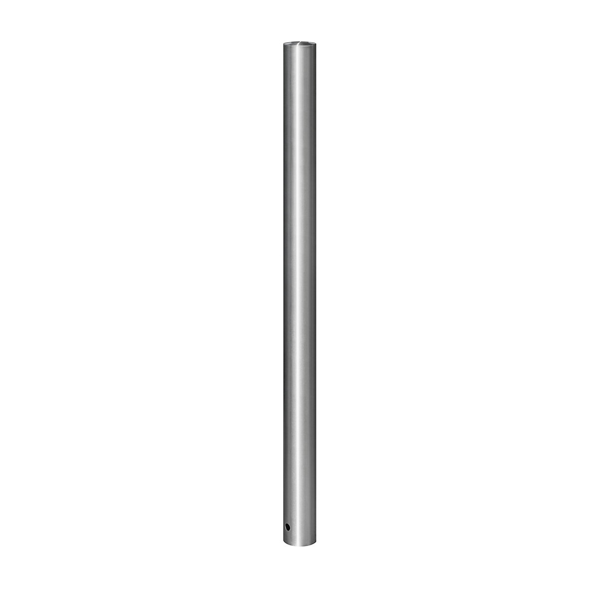 Stâlp de blocare din inox, cu cap plat, pentru betonare cu ancoră podea, Ø 76 mm-0