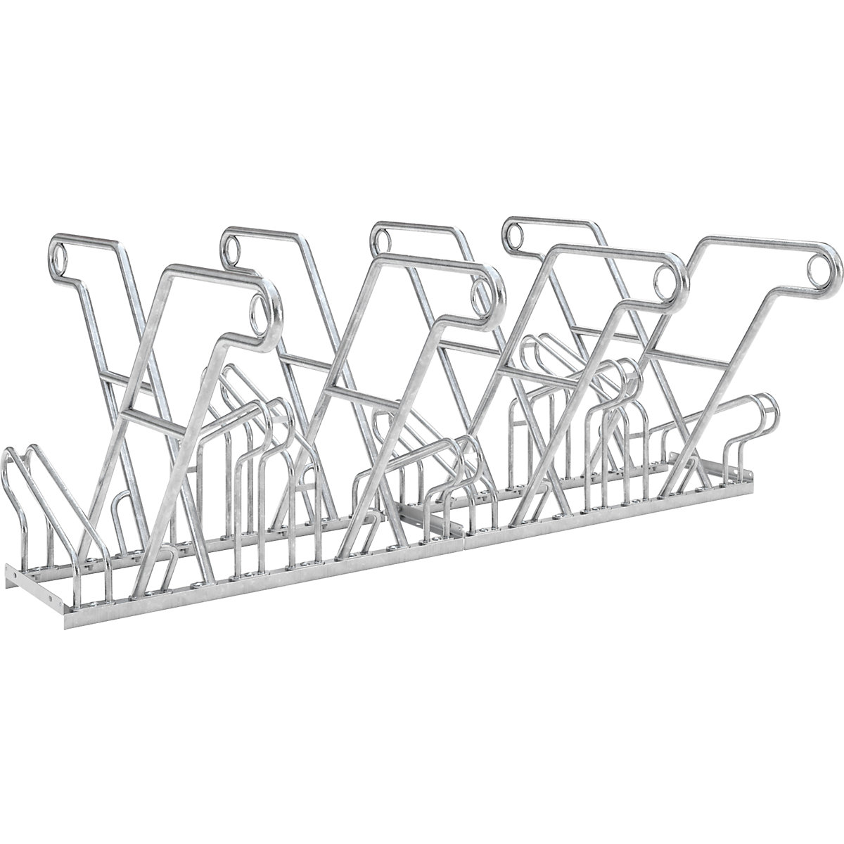 Parcare cu bare de susținere – WSM, model 2600 XBF, bilateral, 2 x 4 locuri de parcare-0