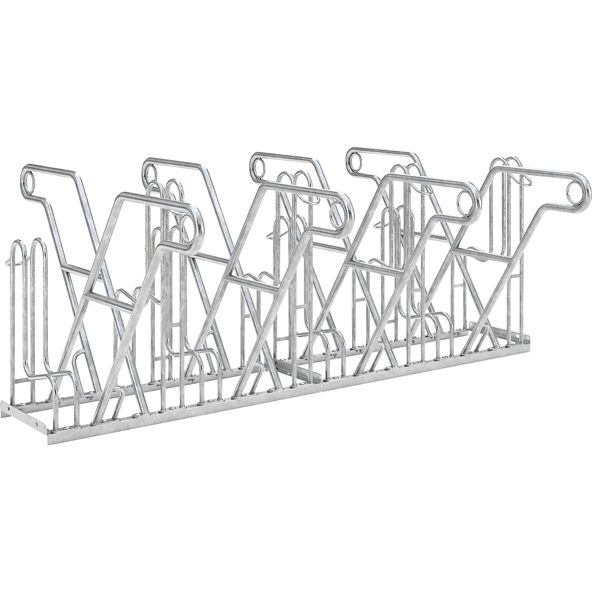 Parcare cu bare de susținere – WSM, model 4600 XBF, bilateral, 2 x 4 locuri de parcare-0