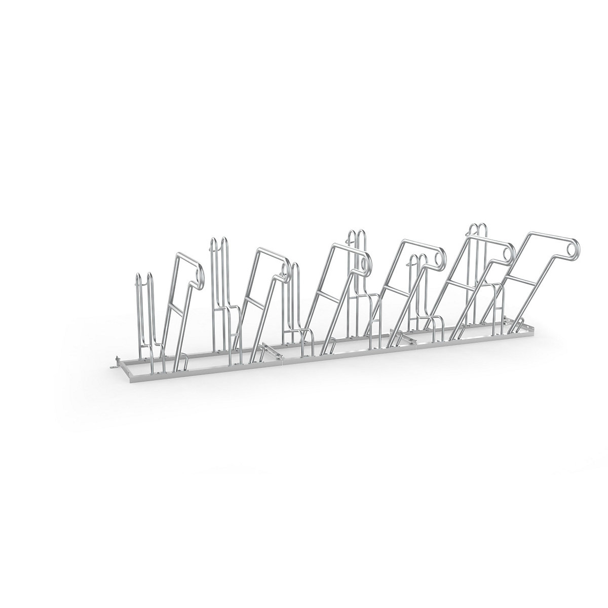 Parcare cu bare de susținere – WSM, model 2500 XBF, unilateral, 6 locuri de parcare-0