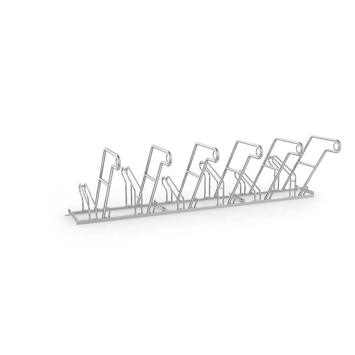Parcare cu bare de susținere – WSM, model 2600 XBF, unilateral, 6 locuri de parcare-0