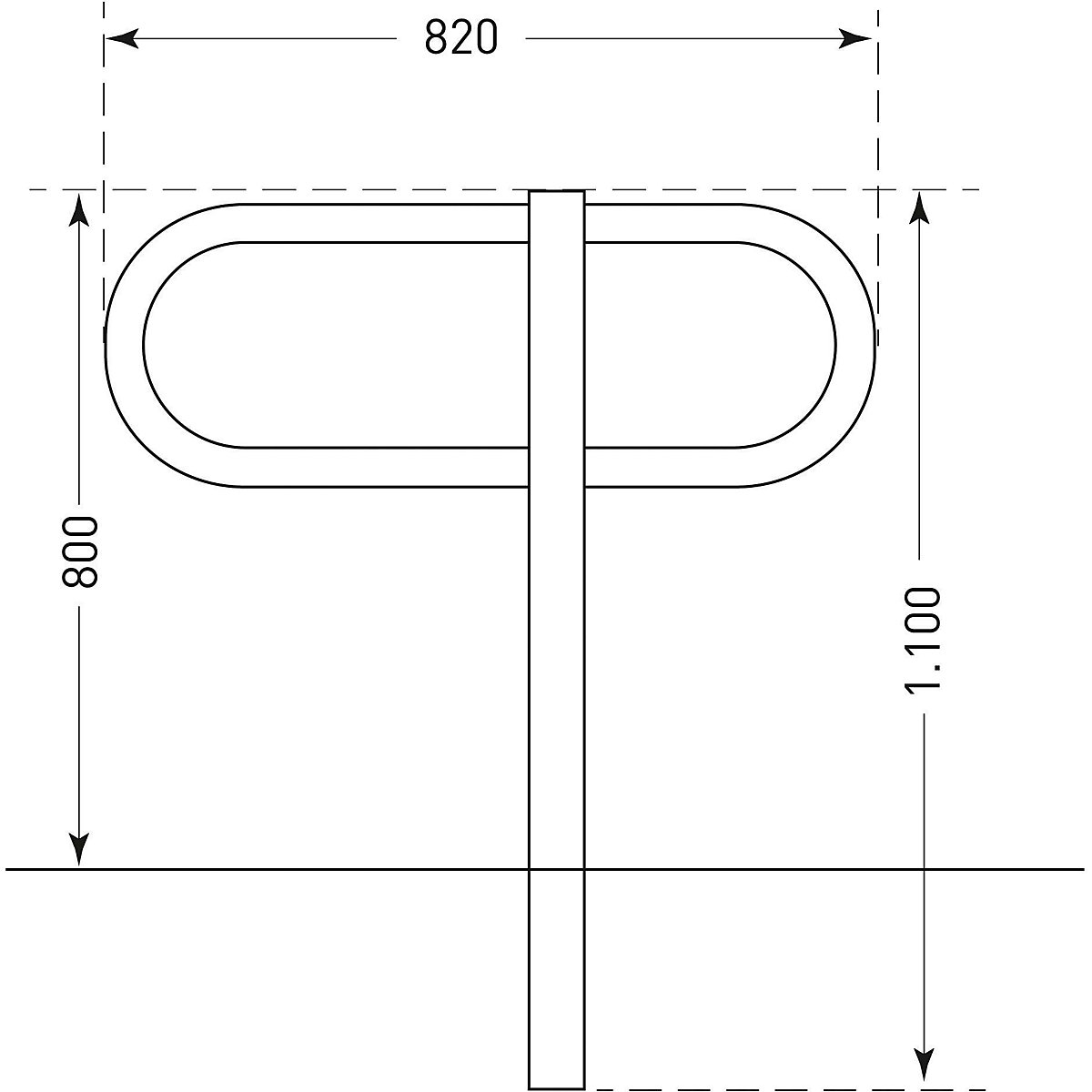 Suporturi pentru sprijinirea bicicletelor TOUR (Imagine produs 3)-2