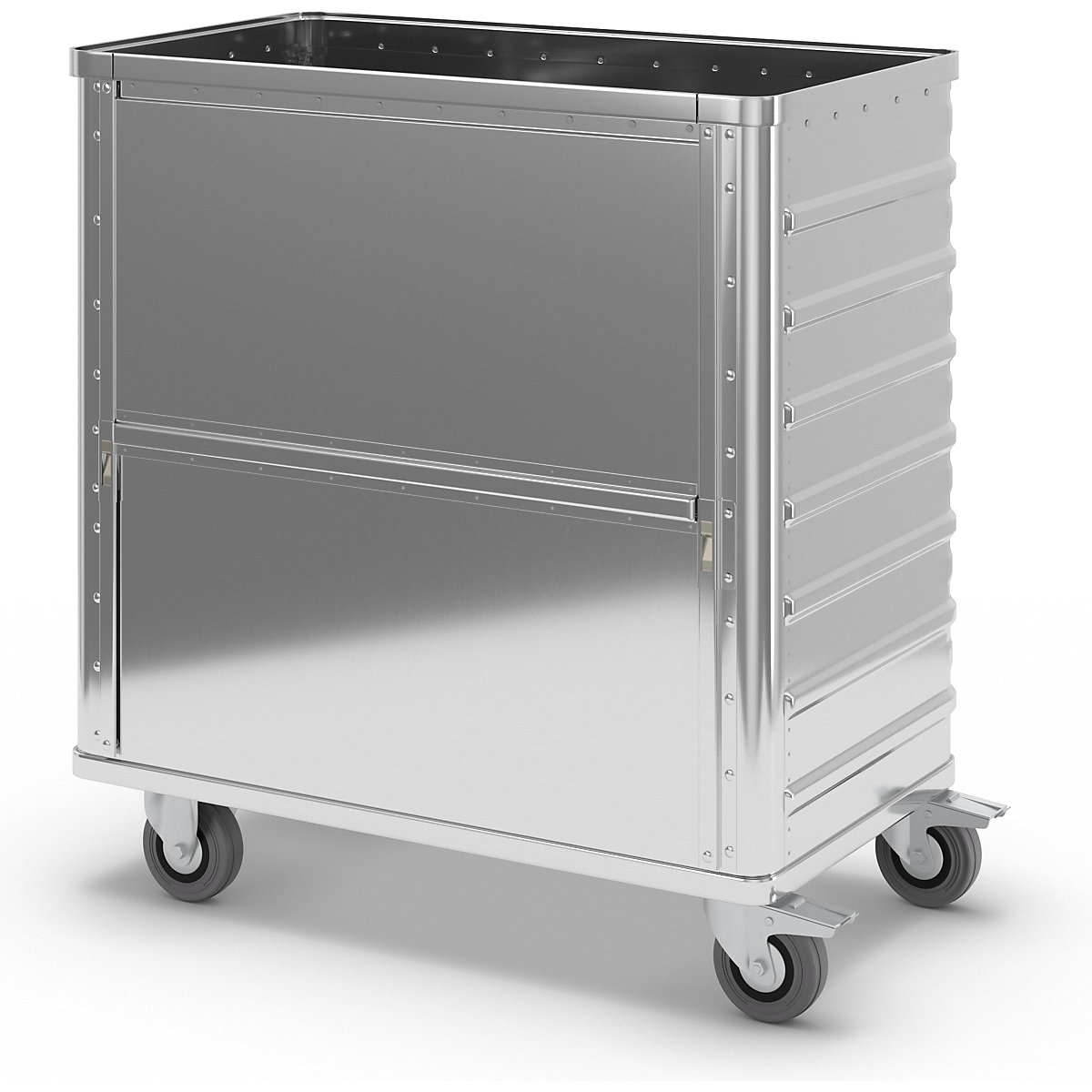 Carro de caixa em alumínio, painel lateral rebaixável – Gmöhling (Imagem do produto 10)-9